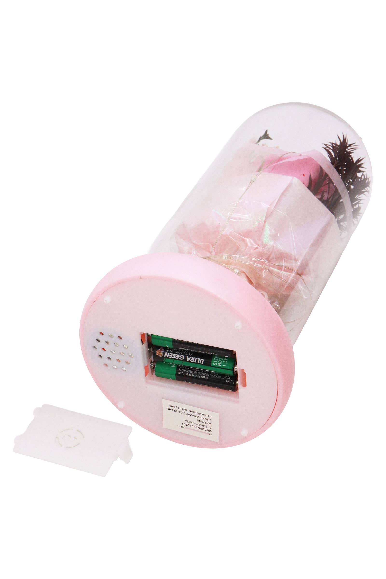 Musical Led Rose Bouquet Dome Light Stand